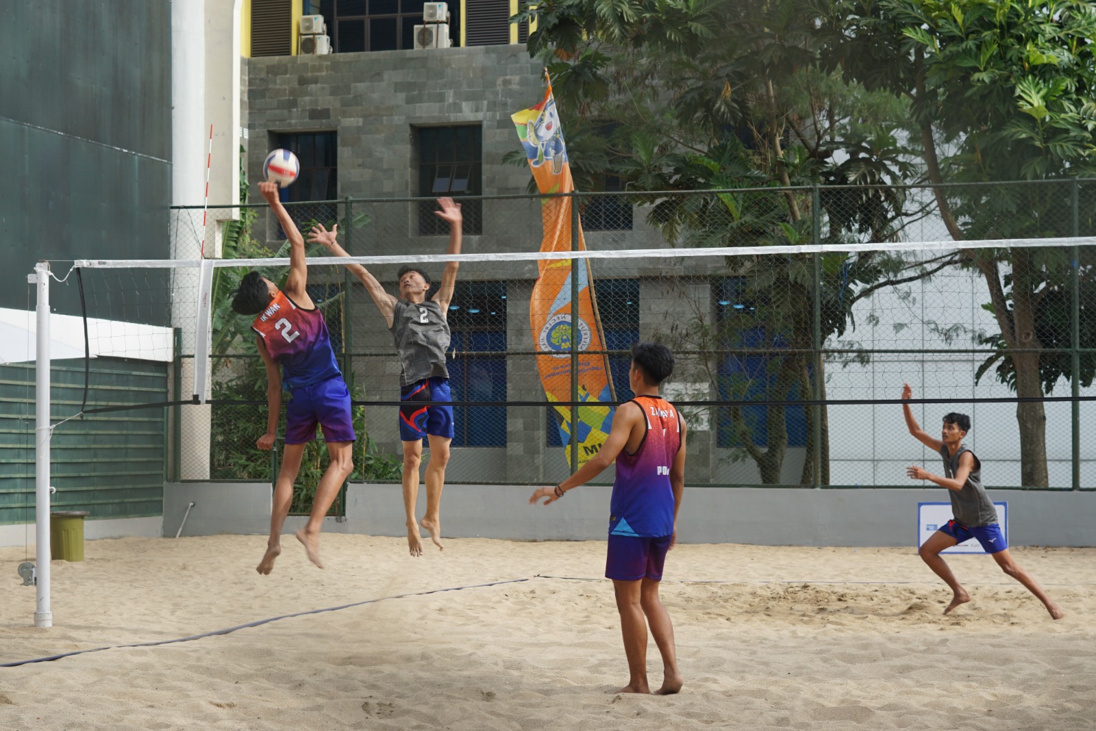 The POLITALA Men's Beach Volleyball Team Claims First Place My