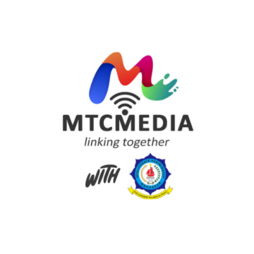 Logo MTC Media with Poltekpar.