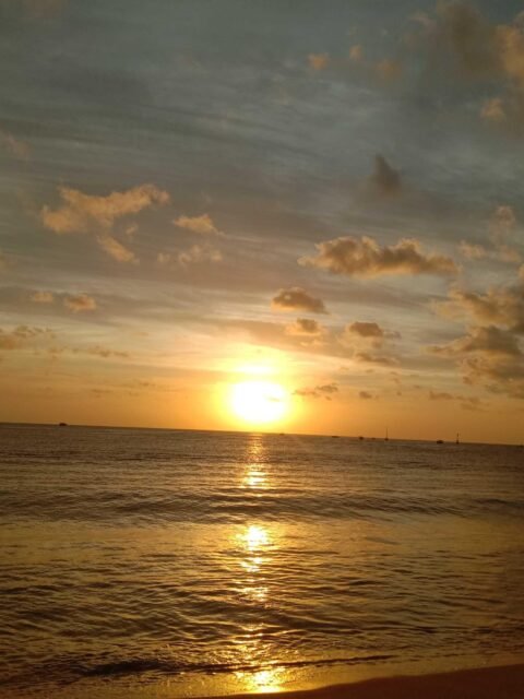 Sunset at kuta